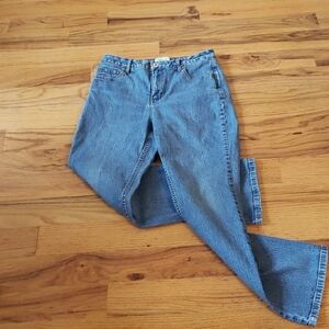 Vtg Coldwater Creek 5-pocket Blue Jeans Size:10P